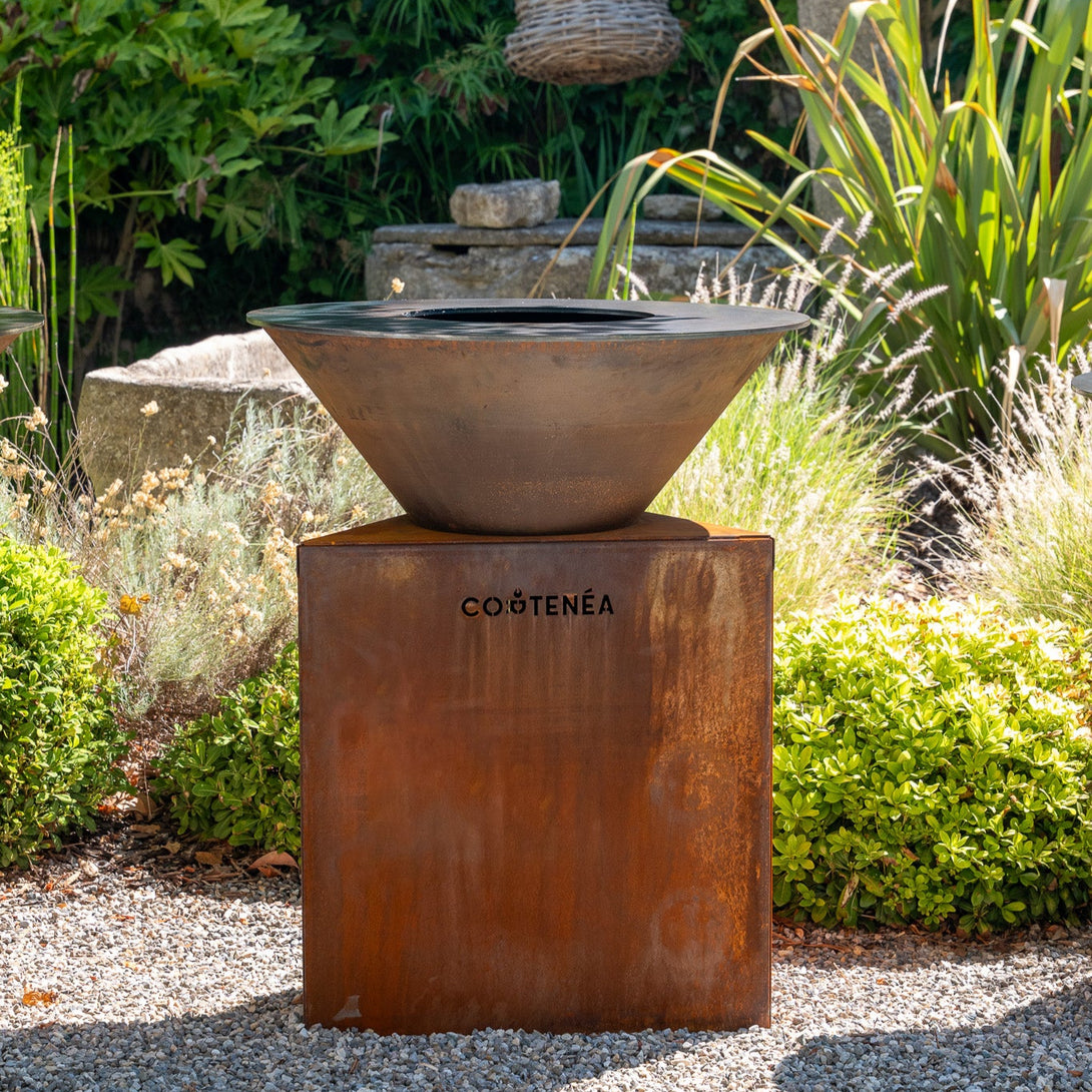 Brasero plancha tradition 80 cortenéa corten