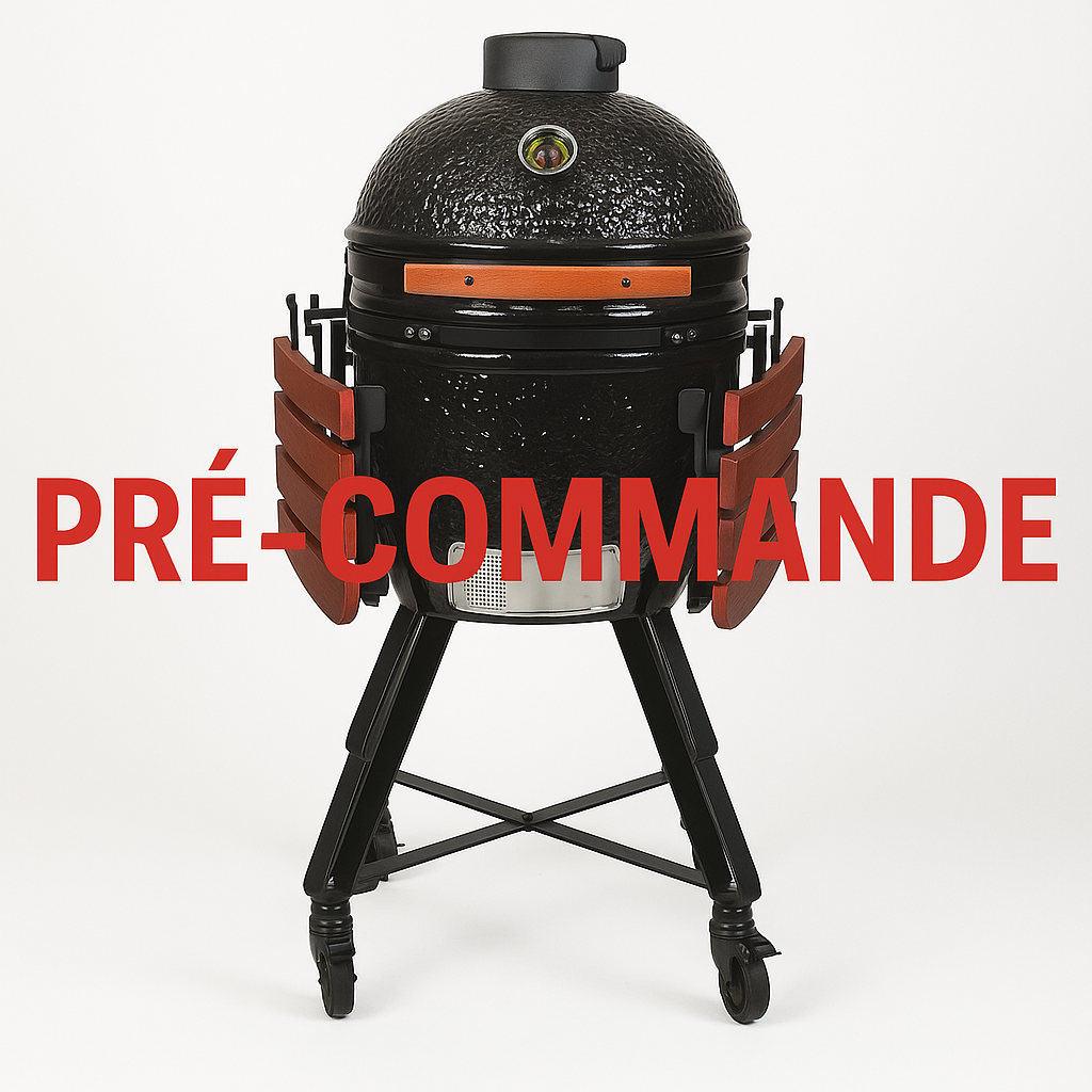 Kamado Cortenea 18 inch noir